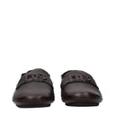 Dolce&Gabbana Men's Driver Moccasins Brown/Testa Di Moro Leather