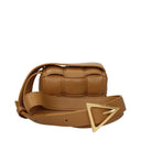 Bottega Veneta Women's Crossbody Cassette Bags Brown/Camel Leather