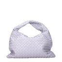 Bottega Veneta Women's Hop Shoulder Bag Purple/Oyster Leather
