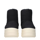 Damskie materiałowe botki Rick Owens Drkshdw w kolorze czarnym