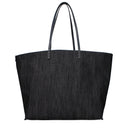 Fendi Women's Blue/Dark Blue Fabric Shoulder Bag