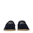 Dolce&Gabbana Herrens Loafer Wildleder Blau