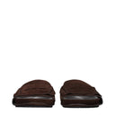Jacquemus Men's Brown Suede Loafers And Clogs