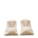 Hogan Damess Sneakers Stof Beige/Lichtgrijs