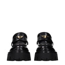 Prada Women's Leather Loafers Black