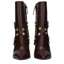 Versace Women's Boots Brown/Chocolate Leather