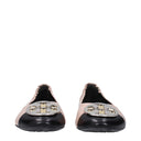 Tory Burch Claire Ballerina Flats Women's Pink/Black Leather