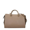 Burberry Handbags For Women Beige/Chestnut Leather