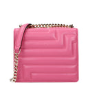Jimmy Choo Women's Avenue Shoulder Bag Pink/Confetto Pink Leather