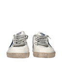 Golden Goose Ball Star Men's Sneakers White/Blue Leather