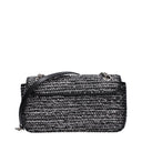 Gucci Marmont Women's Crossbody Bag Fabric Silver/Black
