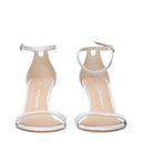 Stuart Weitzman 女式裸体凉鞋s 白色皮革