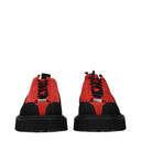 Salvatore Ferragamo Men's Atlante Derby Suede Red/Black