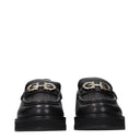 Salvatore Ferragamo Ofelia Women's Moccasins Black Leather