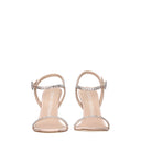 Sandały damskie Stuart Weitzman Różowe zamszowe