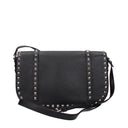 Valentino Garavani Men's Crossbody Bag Black Leather