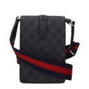 Gucci Men's Crossbody Bags Black Fabric