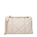 Love Moschino Women's Shoulder Bags Polyurethane Beige/Ivory