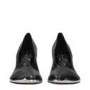 Burberry Women's Low Cut Leather Black