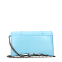 Skórzana damska torebka Balenciaga Pochette Sky Blue/Sky