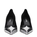 Prada Women's Satin Décolleté Black/Silver