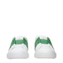 Valentino Garavani Men's Sneakers White/Green Leather