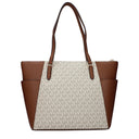 Damska torba na ramię Michael Kors Charlotte w kolorze beżowo-brązowym