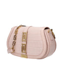 Versace Women's Shoulder Bag Pink/Blush Leather