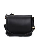 Pinko Femmes Sac bandoulière Love Box en cuir noir