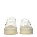 Prada Sneakers Downtown Bold Woman Leather White/Pumice