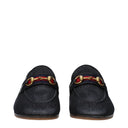 Gucci Men's Moccasins Blue/Denim Fabric