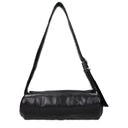Jil Sander Cannolo Umhängetasche Damens Leder Schwarz