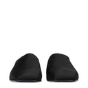 Loro Piana Alba Women's Satin Slippers And Clogs Black