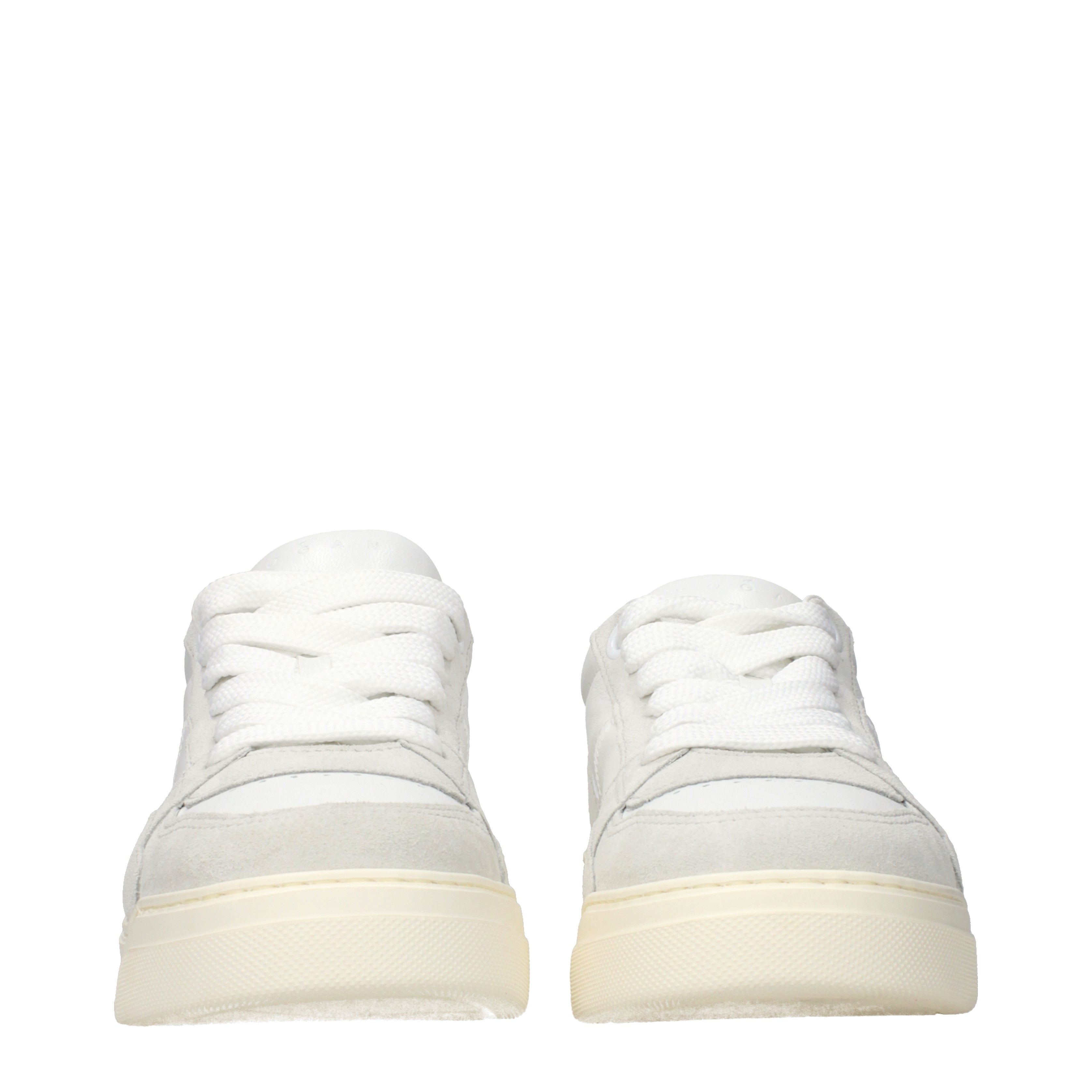 Hogan Femmes Baskets Blanc/Gris Cuir