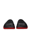 Louboutin Slides And Clogs Easy Breezy Men Rubber Black