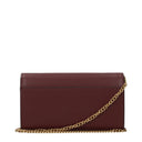 Pinko Women's Pochette Leather Red/Burgundy