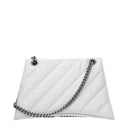 Balenciaga Women's Shoulder Bags Leather White/Optic White