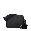 Michael Kors Cooper Crossbody Bag For Men In Black/Gray Fabric