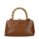 Jil Sander Goji Handbag Women Leather Brown
