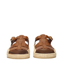 Prada Women's Sandals Brown/Leather Leather