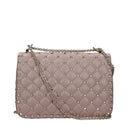 Valentino Garavani Rockstud Borsetta Donna Pelle Rosa/Rosa Polvere