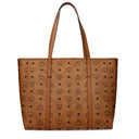 Mcm Women's Shoulder Bag Fabric Brown/Cognac