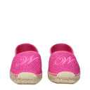 Max Mara Weekend Damess Stoffen espadrilles fuchsia/orchidee