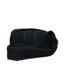 Bottega Veneta Men's Cassette Crossbody Bag Black Fabric/Parrot