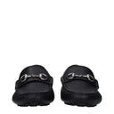 GucciHommess Mocassins Cuir Noir