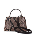 Torebki damskie Tory Burch Britten Różowa/brązowa skóra