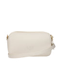 Pinko Women's Carrie Leather Crossbody Bag Beige/Ivory