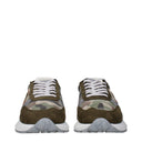 Philippe Model Sneakers Antibes Men's Fabric Green/Grey