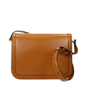 Valentino Garavani Men's Shoulder Bags Brown Leather/Gold Brown