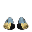 Valentino Garavani Women's Sandals Suede Black/Gold